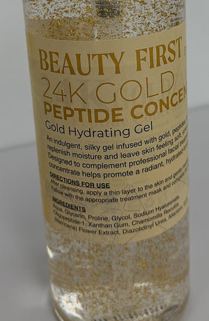 Beauty First - 24K Gold Peptite Concentrate, Gold Hydrating Gel (1000ml)