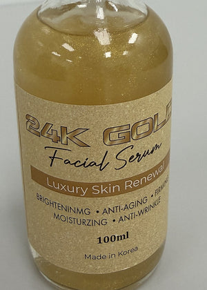 BEAUTY FIRST - 24K Gold Facial Serum Luxury Skin Renewal (100ml)
