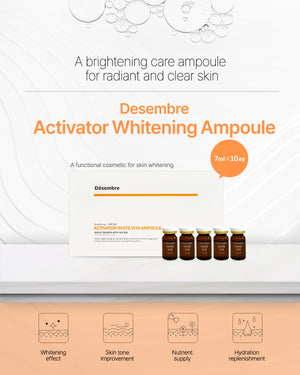 DESEMBRE White Activator Ampoule (7 ml x 10) - image 2