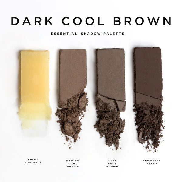 EQP: BROW PALETTE - DARK COOL BROWN
