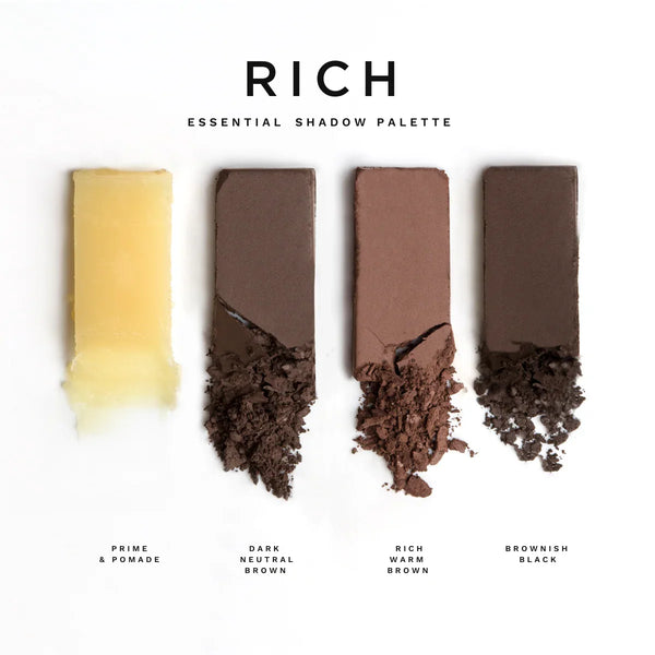EQP: BROW PALETTE - RICH BROWN