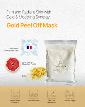 DESEMBRE Gold Peel Off Modeling Mask 1 kg - image 2