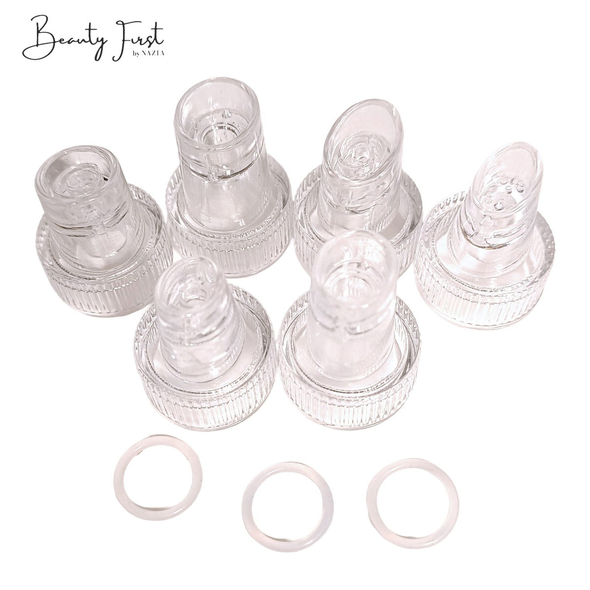 Beauty First Hydro Facial Tips FE-381 Pk-7