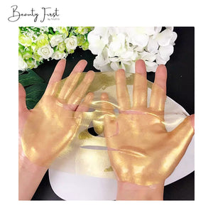 BEAUTY FIRST - 24K Gold Collagen Firming Gel Mask (Pack of 10)