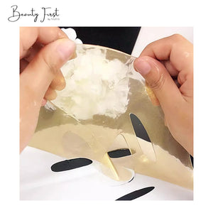 BEAUTY FIRST - 24K Gold Collagen Firming Gel Mask (Pack of 10)