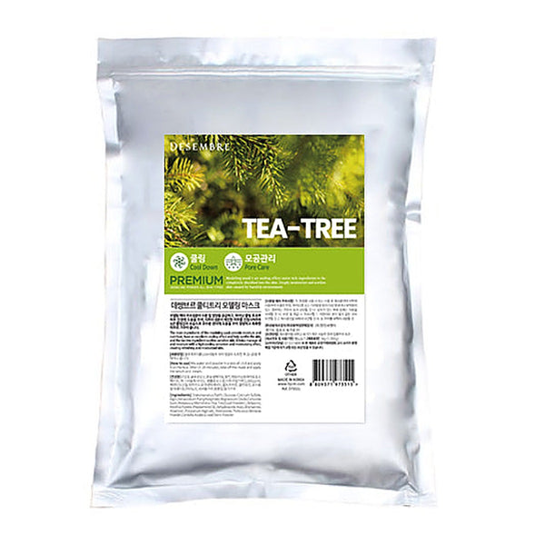 Desembre Premium Cool Teatree Modeling mask - 1000G