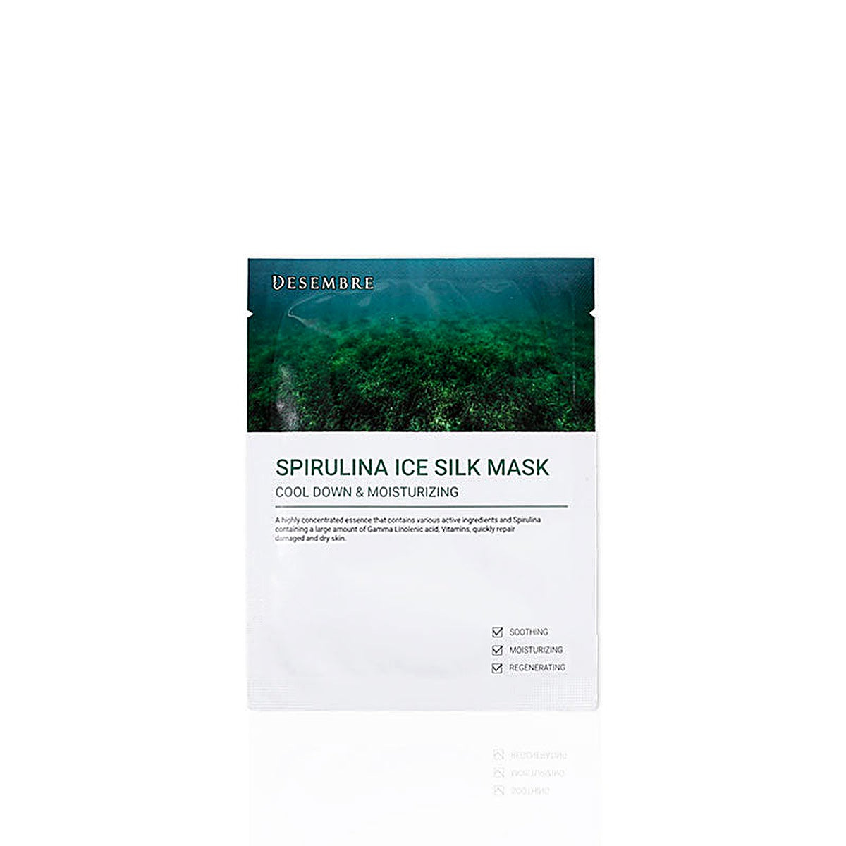 Desembre Spirulina Silk Mask (25ml x 10 Sheets)