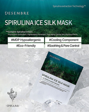 Desembre Spirulina Silk Mask (25ml x 10 Sheets)