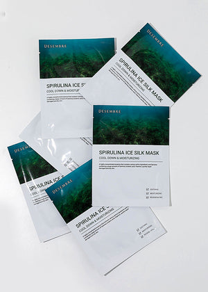 Desembre Spirulina Silk Mask (25ml x 10 Sheets)