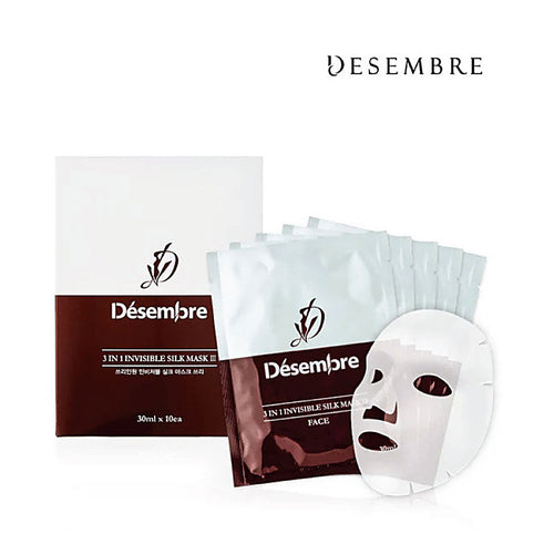 Desembre 3 in1 Invisible Silk Mask Ⅲ (30 ml x 10 pcs)