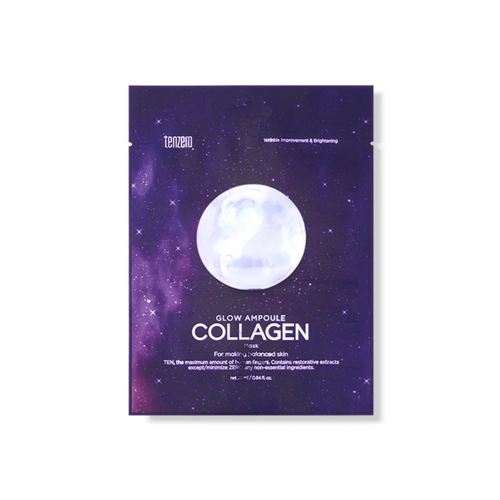 Tenzero Glow Ampoule Collagen Mask