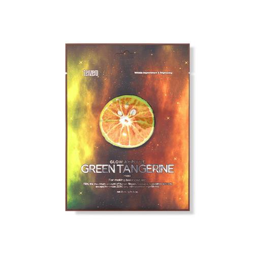 Tenzero Glow Ampoule Green Tangerine Mask