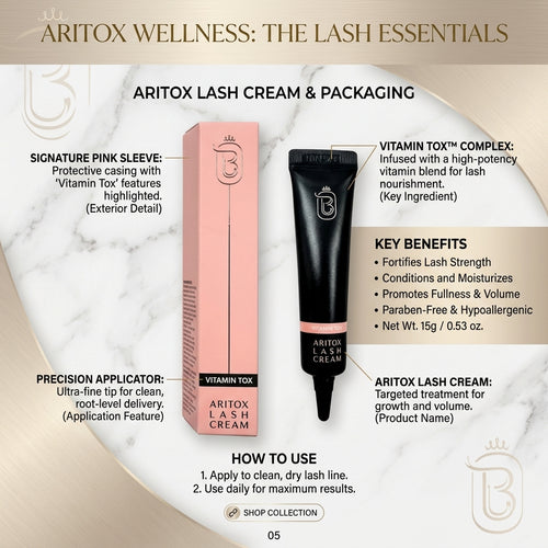 BANHADA Aritox lash tox cream (vitamin Tox)